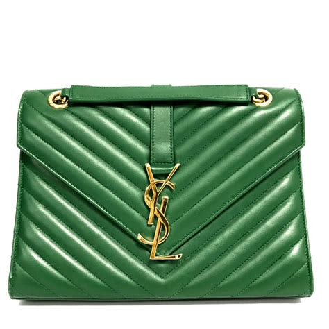 forest green ysl bag